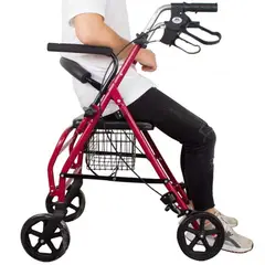 OEM - Andador con Freno Asiento y Canastilla DELUXE