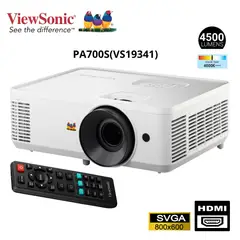 VIEWSONIC - Proyector PA700S SVGA 4500, LUM VS19341
