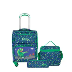XTREM - Mochila Con Ruedas Speedy Pack 5Xt Blue Dino