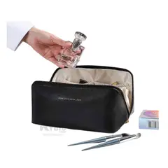 RYBIU IMPORT - Neceser Perfecto para Almacenaje en Negro Y+Gift Stickers