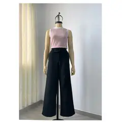 ALLEZ COLLECTION - Pantalon Cayetana para mujer largo de vestir fresco