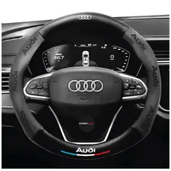JET - Funda De Volante Premium Para Audi Color Negro