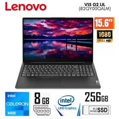 LENOVO - Laptop V15 G2 IJL 15.6 Pulg. FHD Intel Celeron N4500 8GB RAM 256GB SSD 82QY00QALM