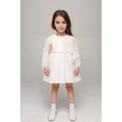 GENERICO - Vestido para Niña de Bautizo Ángel