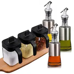 OEM - Dispensador de Aceite más Condimentero Especiero X6