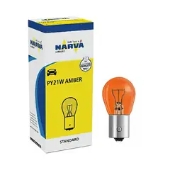NARVA - Foco 1 Contacto 12v 21w Ámbar Standar