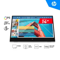 HP - Monitor E14 Portatil G4 14 FHD 1920 x 1080 USB-C
