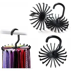 GENERICO - Gancho Colgador de Corbata Giratorio 360° 2pcs