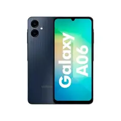SAMSUNG - GALAXY A06 128GB 4GB RAM 50PM + 2PM BLACK + CARGADOR 15W