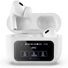 OEM - Audífonos inalámbricos con pantalla y cancelación de ruido ANCENC