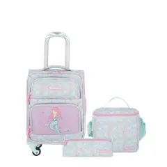 XTREM - Mochila Con Ruedas Speedy Pack 5Xt Aqua Mermaid