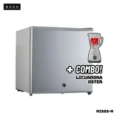 BORD - FRIGOBAR 50 L SILVER - MI50S-M + LICUADORA OSTER BLANCA