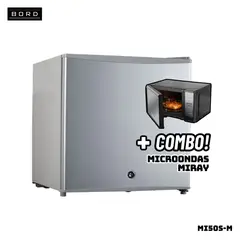 BORD - FRIGOBAR 50 L SILVER - MI50S-M + MICROONDAS MIRAY HMM-20N