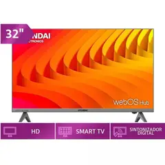 HYUNDAI - Televisor 32 HD Smart TV HYLED3256WiM Led
