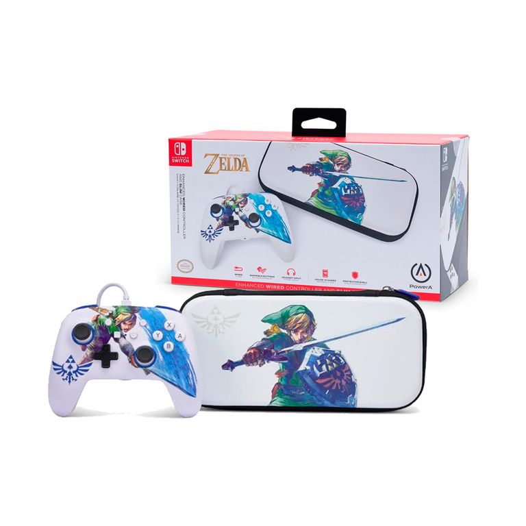 Mando Zelda Con Funda Power A