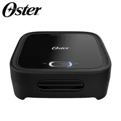 OSTER - Sandwichera Compacta con Platos Hondos Negro CKSTSM400
