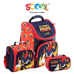 SCOOL - SET MOCHILA PICK MAGIC 3D PILLOW SHADOW