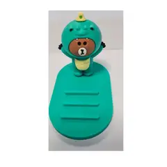 GENERICO - Parante Soporte 3d de Silicona Oso