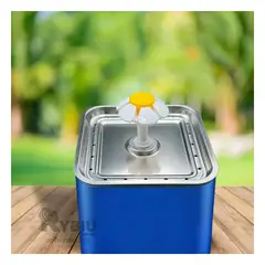 GENERICO - Bebedero para Animales Domesticos Azul Y+Regalo Agendita