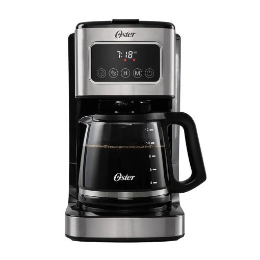 Cafetera Oster® 12 tazas con pantalla táctil BVSTDC4403