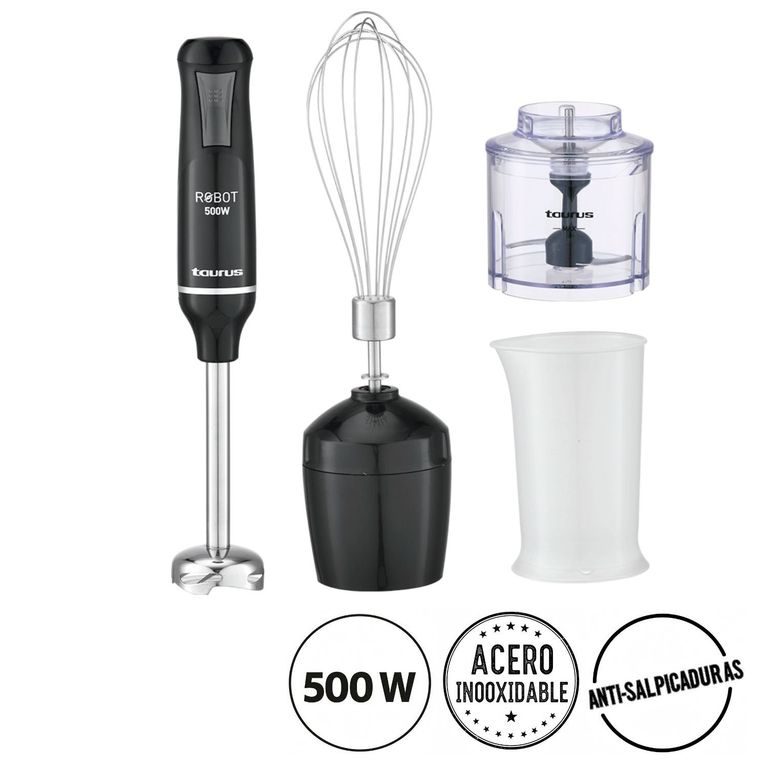 Batidora de Inmersión Robot 500 Plus Inox II 500 Watts
