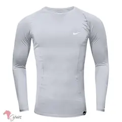 NO LOGO - Polo Manga Larga Tela Colombiana Con Tecnología De Compresión