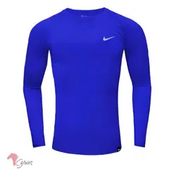 NO LOGO - Polo Manga Larga Tela Colombiana Con Tecnología De Compresión