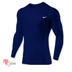 NO LOGO - Polo Manga Larga Tela Colombiana Con Tecnología De Compresión