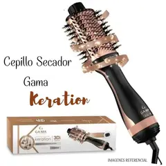 GAMA - Cepillo Secador Modelador Keration 3D Therapy