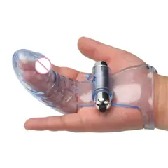 GENERICO - Manga Vibrador para Dedos Estimulación de Clitoris