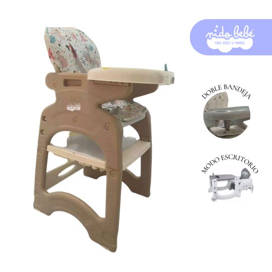 Silla De Comer convertible en Carpeta Nido foxx