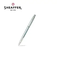 SHEAFFER - Pluma Fuente Serie 100 Cepillado CT punto mediano