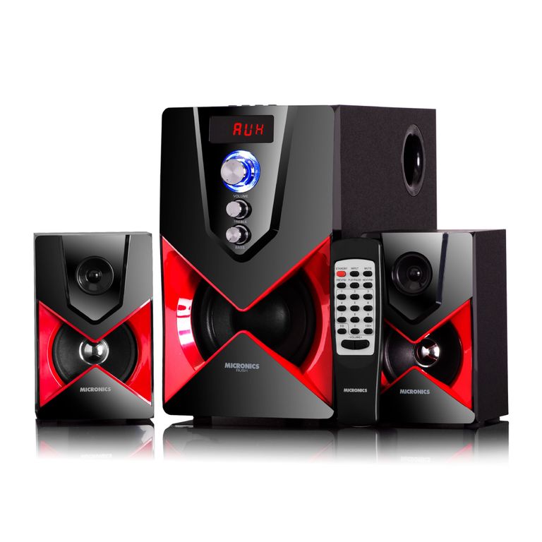 Parlante 2.1 Rush MIC S7512BT Bluetooth