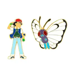 POKEMON - Ash & Butterfree Enamel Pin Set