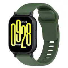 GENERICO - Correa de silicona para Xiaomi Redmi Watch 5 Lite - VERDE MILITAR