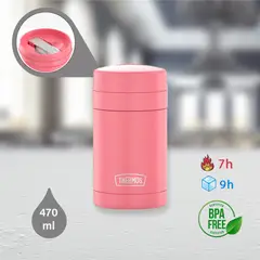 THERMOS - Termo de Comida Food 470ml Rosado
