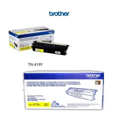 BROTHER - Toner TN-419Y para MFC-L8900CDW, 3000 Paginas - Yellow