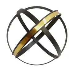 GENERICO - Escultura Geométrica De Metal S