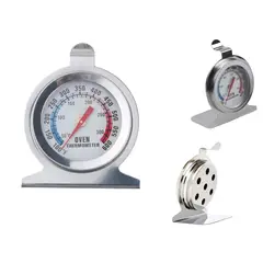 GENERICO - Termómetro Acero Inoxidable Para Horno Cocina Gas Tipo Colgador