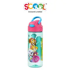 SCOOL - Botella Push 600ml Paw Patrol niña
