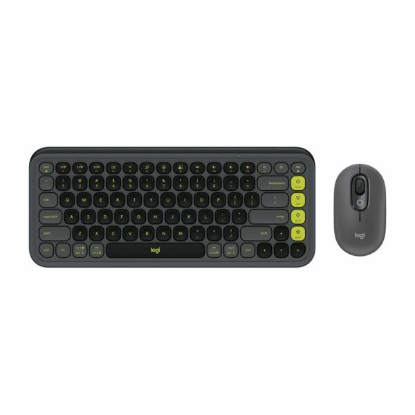 Teclado y Mouse Pop Icon Combo Bluetooth Wireless negro bk
