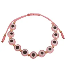 LUCYANA JOYAS Y ACCESORIOS - Pulsera para Mujer con Ojo Turco Rosado - Joyas Lucyana