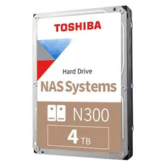 TOSHIBA - Disco Duro Interno 4 TB N300 NAS SATA