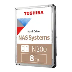 TOSHIBA - Disco Duro Interno 8 TB N300 NAS SATA
