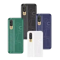 GENERICO - Batería portátil 20000 mAh con Linterna LED Recargable