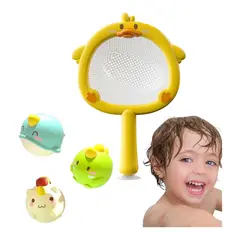 GENERICO - Juguetes de baño que brillan en la oscuridad con red de pesca - Modelo 1