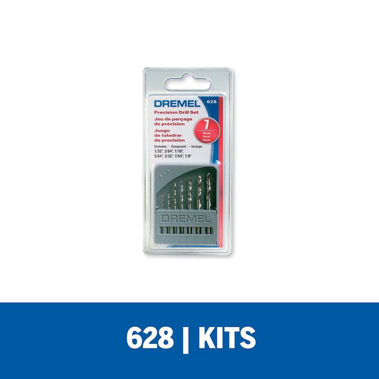 Juego De Brocas Hss Para Madera 7 Piezas 1/8 -1/32