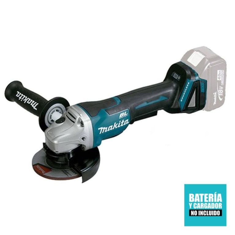 Esmeril Angular 4 1/2" 18v Dga458z 8,500 Bl H/muerto Sin Bat.