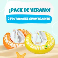 SWIMTRAINER - Pack Amarillo 4-8 años y Naranja 1-3 años