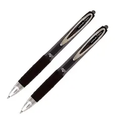 UNI BALL - UNI Signo UMN-207 Bolígrafo Tinta Gel Retráctil Negro x 2